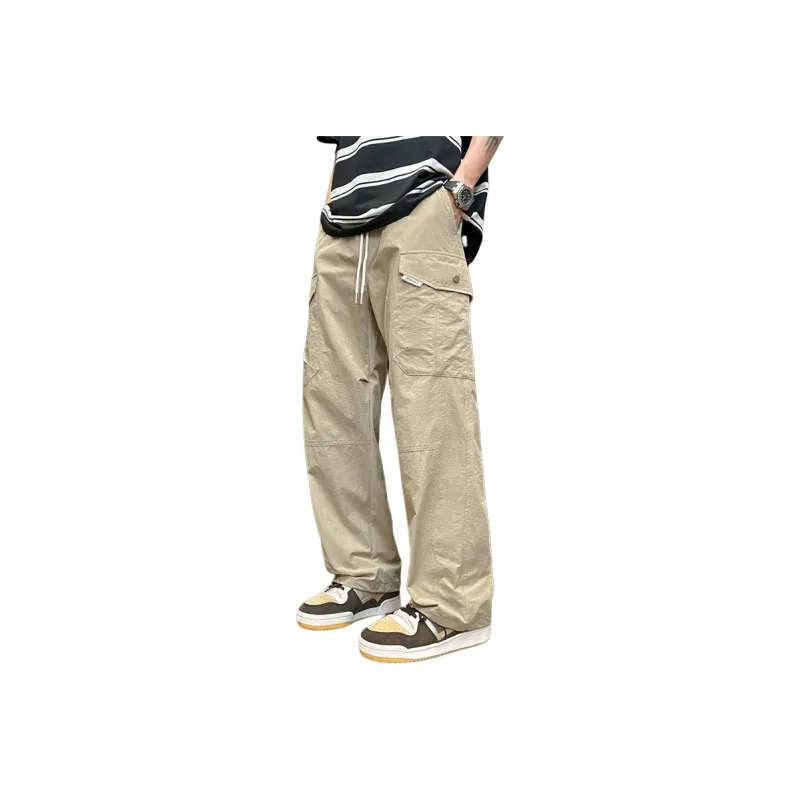 Menglaini Casual Pants Unisex-11