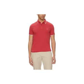 HUGO BOSS SS25 Polo Shirt Men's Dark Red