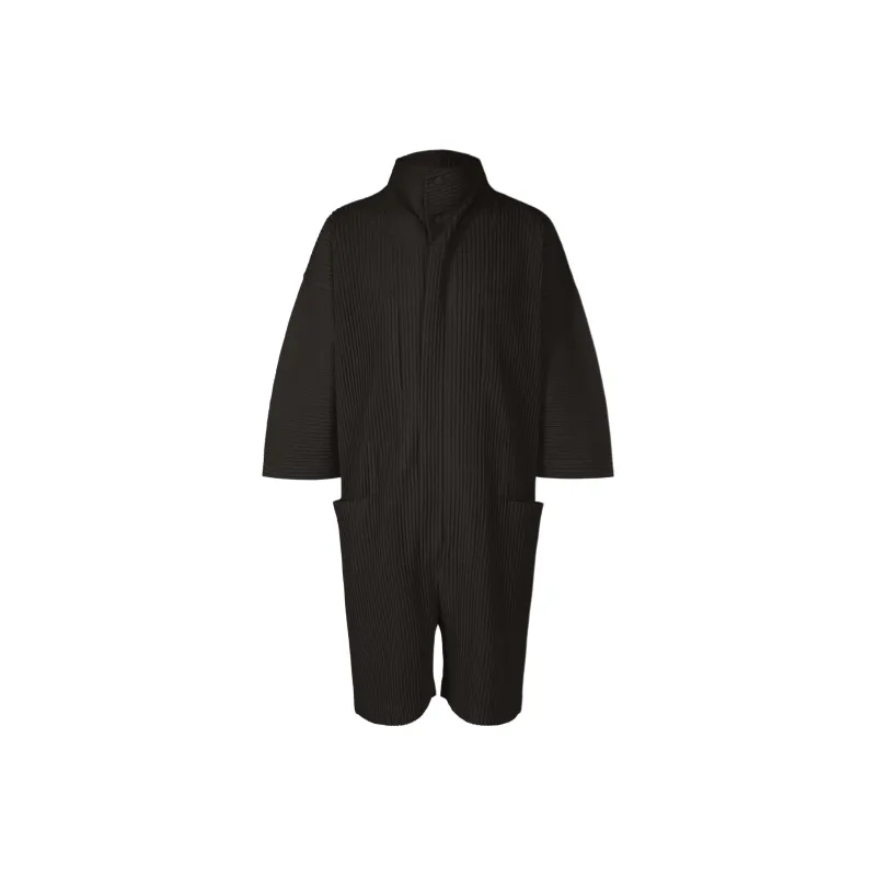 Homme Plissé Issey Miyake Jumpsuit Men's Black-0