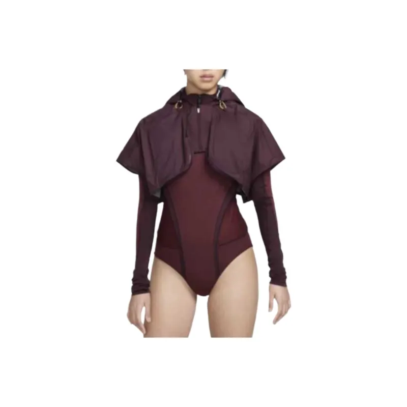 Nike ISPA Jumpsuit Women's Dark Team Red Bright Burgundy Red-0