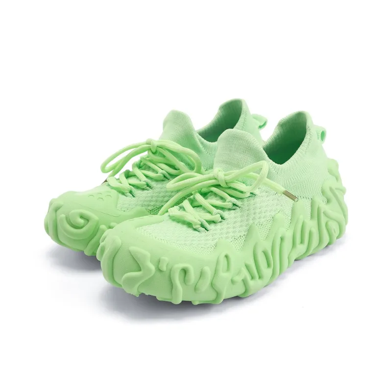 TOM TAILOR Fantasy Orange Shoe Trendy Style Low Top Casual Shoes Women's-6