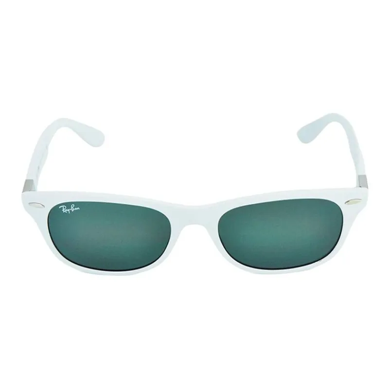 RayBan Plate Frame Square Sunglasses Unisex White-1