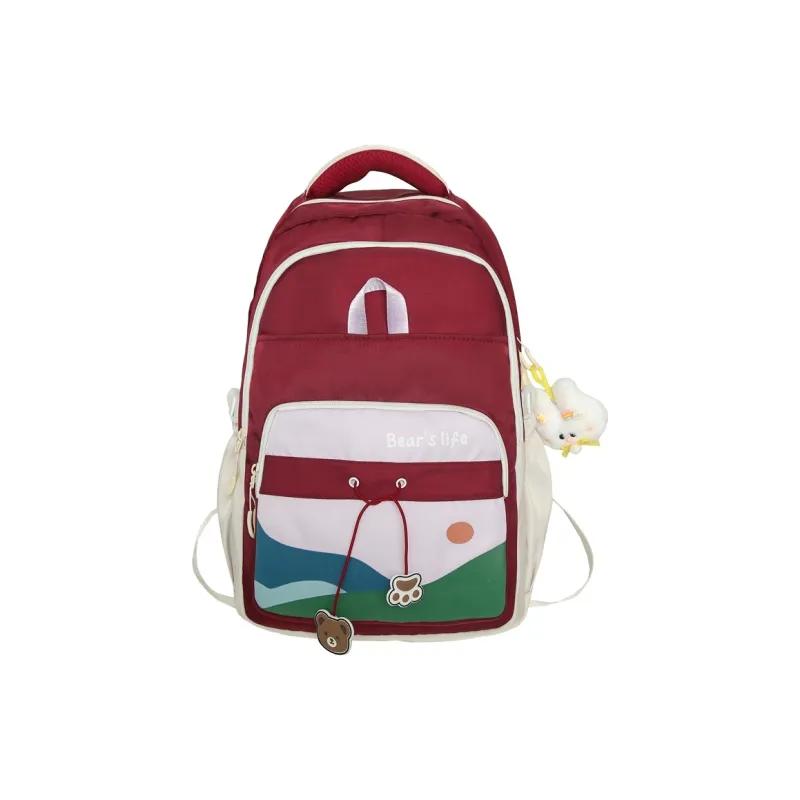 Yalu Nylon Backpack Women's Multicolor-6