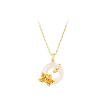 COPI Chalcedony Necklaces Unisex