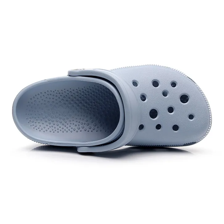XGGC Summer Outerwear Closed Toe Breathable Odor Resistant EVA Platform Height Increasing, Slip Resistant Clogs-1