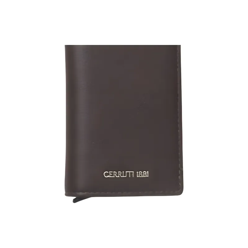 CERRUTI 1881 Calfskin Wallet Men's Brown-2