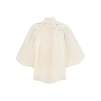 Zimmermann SS25 Shirt Women's Cream