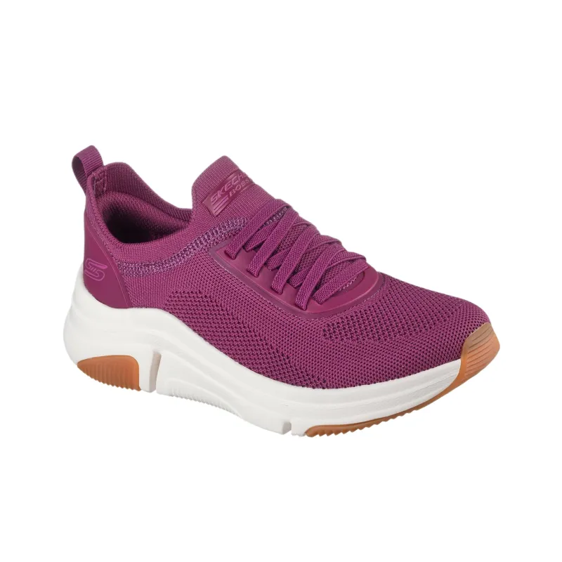 Skechers BOBS Sport Sparrow Fle Low Top Casual Shoes Women's Purple-2