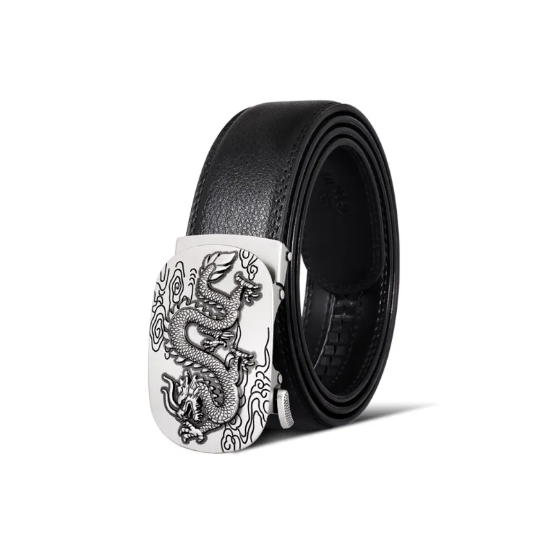 TUCANO Split Cow Leather Belts Unisex Width 3.5cm-0