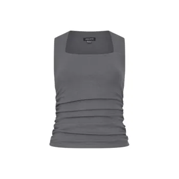 URBAN REVIVO Tank Tops Women's Dark Gray