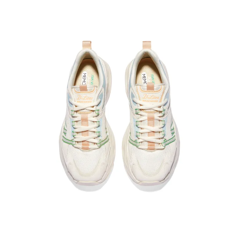 Skechers D'LITES 'Cream Mint Blue' Women's-2