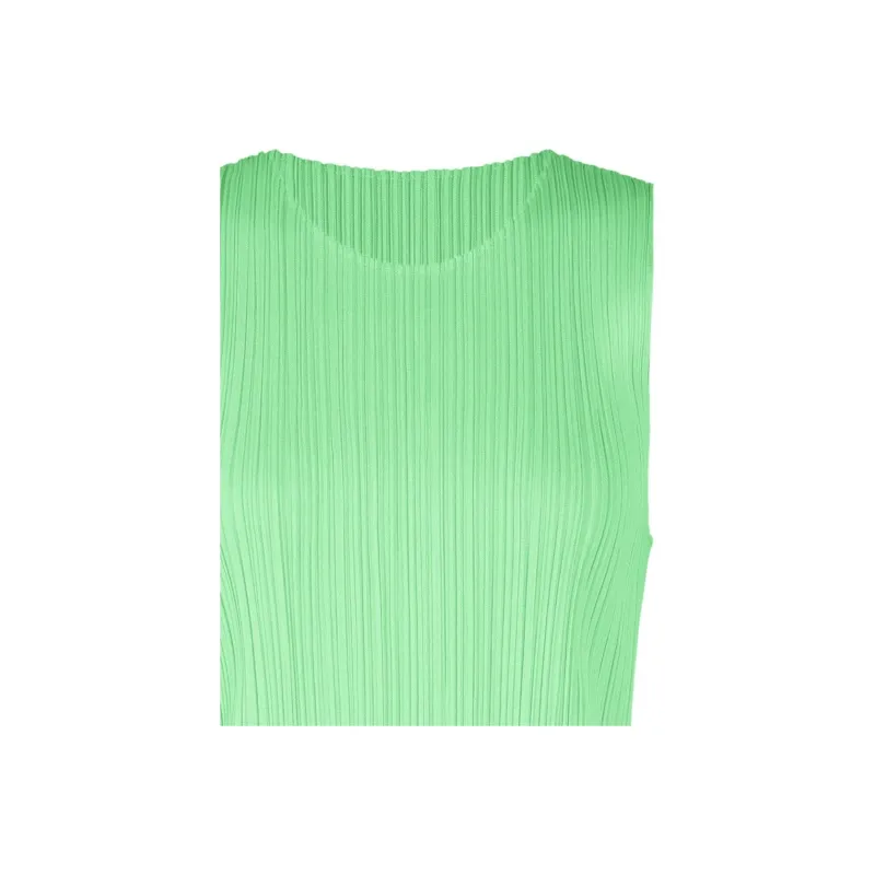 PLEATS PLEASE ISSEY MIYAKE Tank Top Women's Mint Green-1