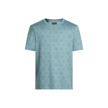 MANGANO T Shirts Men Lake Blue