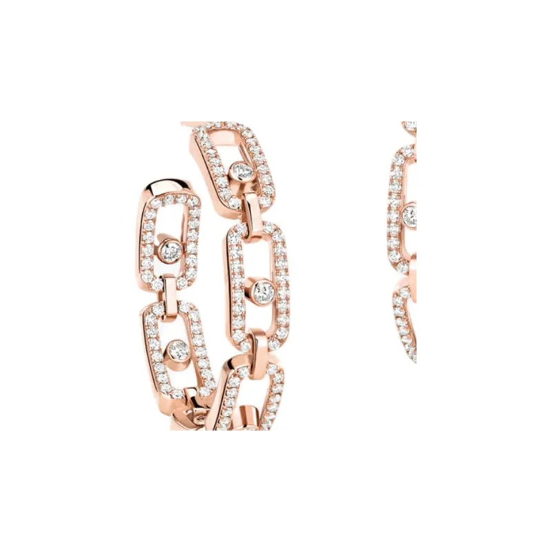 MESSIKA Diamond Earrings Unisex Gold-1