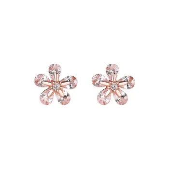 CENTURY&KINDLE 999 Fine Silver Stud Earrings Women's