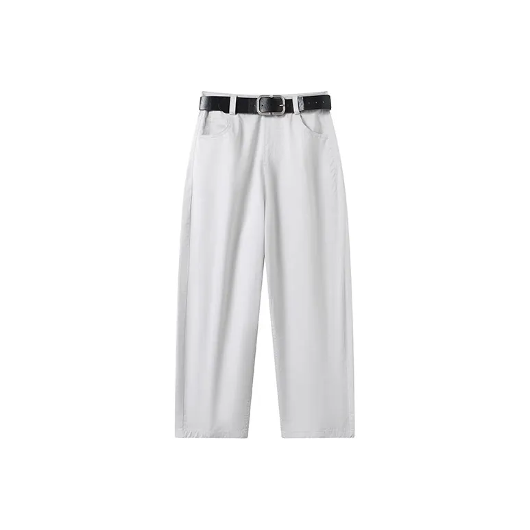 GULIANFEI Casual Pants Women's Moonlight Gray-0