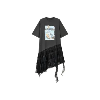 ELF SACK Short Sleeved Dress Women's
