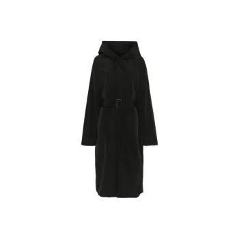RICK OWENS Coats Men Black