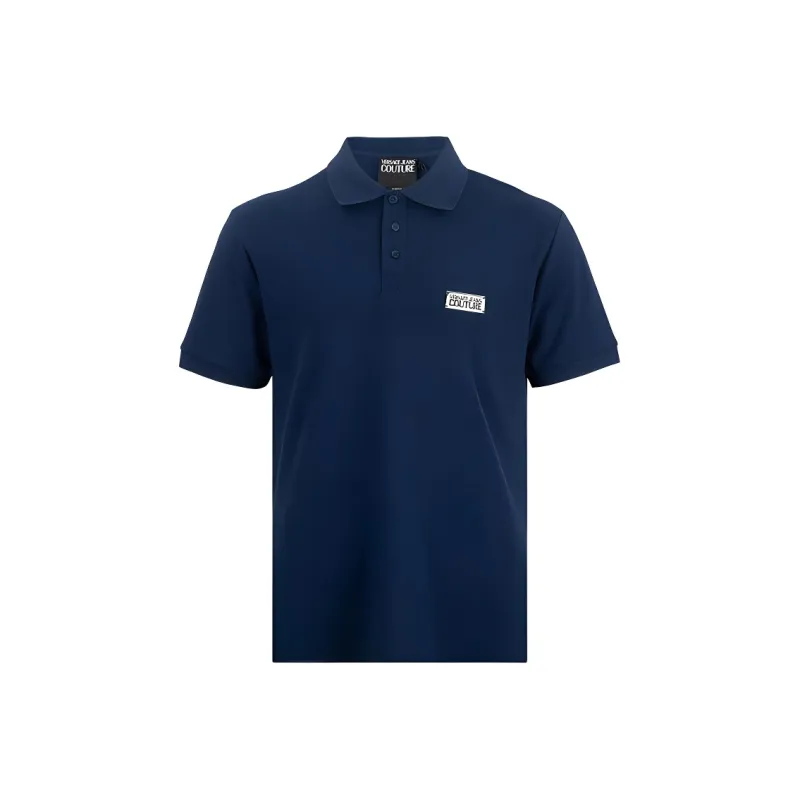 VERSACE Appliqué Polo Shirt-0