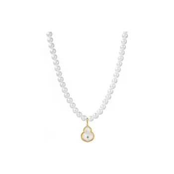 KING TAI SANG Pearl Necklaces Unisex