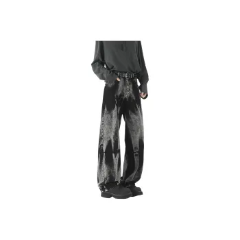 ZONEiD Jeans Unisex Black Gray Color