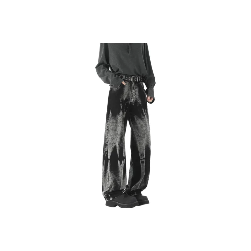 ZONEiD Jeans Unisex Black Gray Color-0