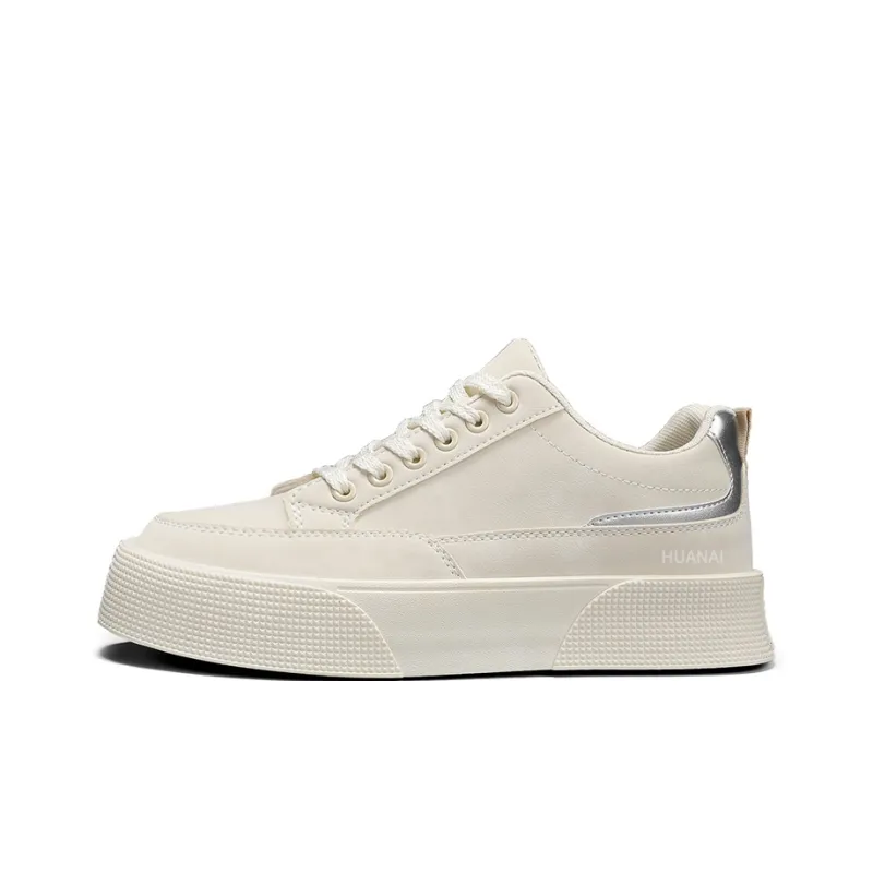 HUANAI Slip Resistant, Abrasion Resistant, Lightweight, Breathable Low Top Skateboard Shoes Men's-0