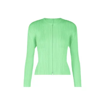 PLEATS PLEASE ISSEY MIYAKE Jackets & Coats Women's Green