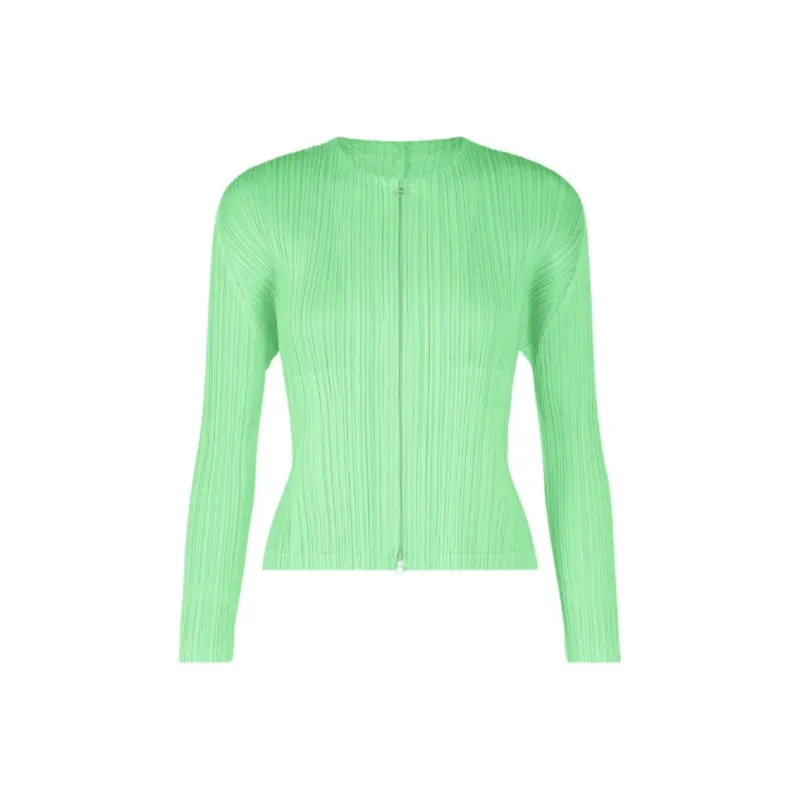PLEATS PLEASE ISSEY MIYAKE Jackets & Coats Women's Green-0