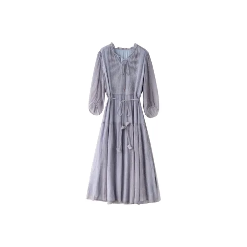 To The West Long Sleeved Dress Women's