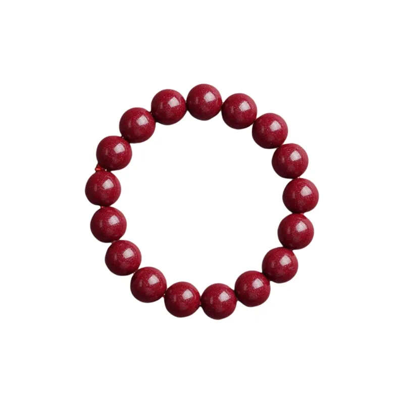 Beth Jewelry Cinnabar Jade Bracelets Unisex-6