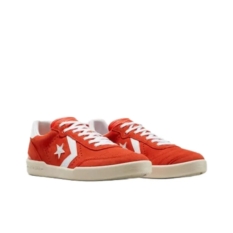 Converse Cons Wear resistant And Lightweight Low Top Skateboard Shoes Unisex Orange Red-2