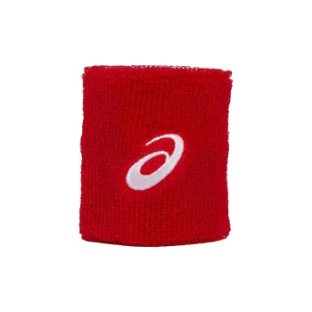 Asics Running Wristbands Protective Self Heating Red Unisex