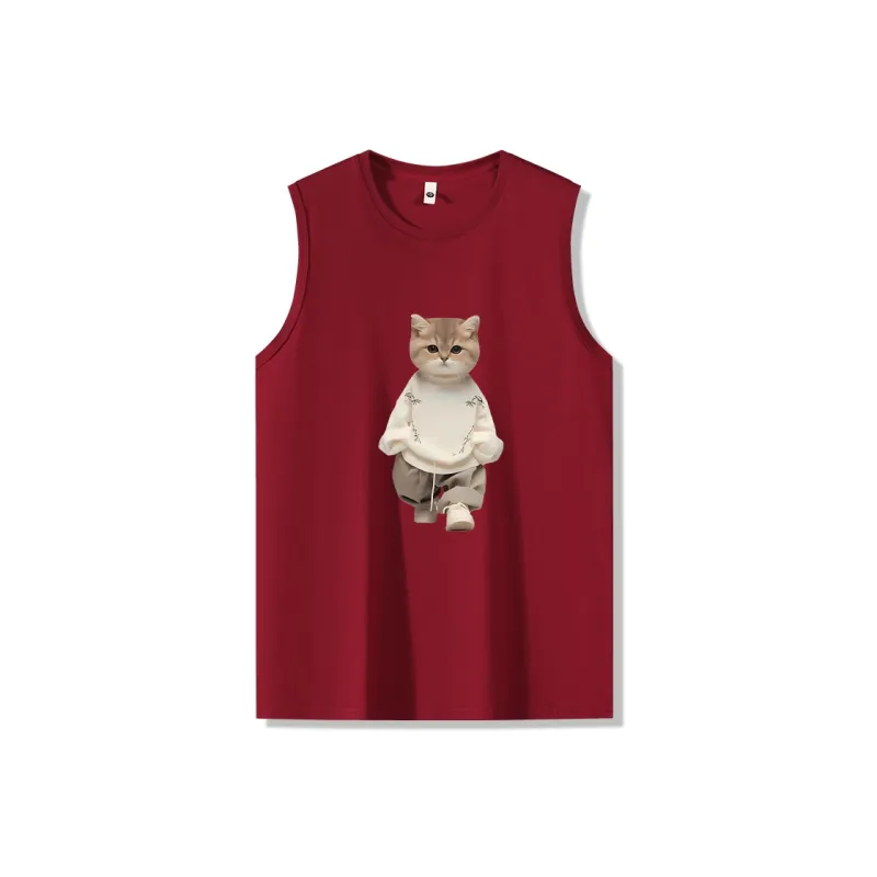 Cotton Gene Tank Tops Unisex-9