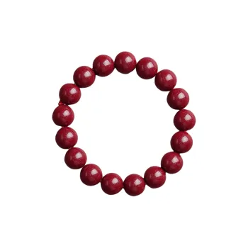 Beth Jewelry Cinnabar Jade Bracelets Unisex