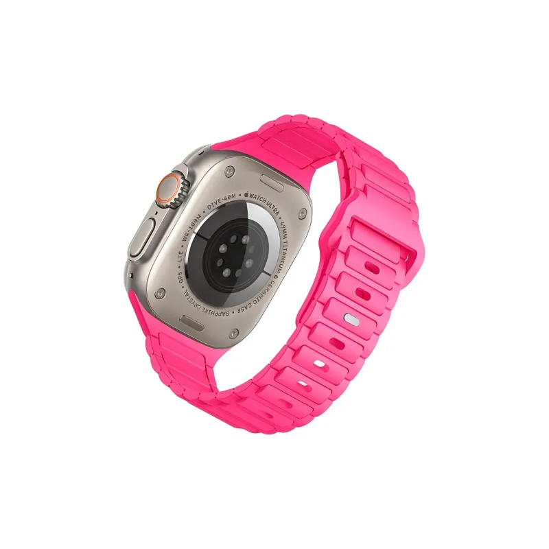 KVZUVUU Apple Compatibility Watch Band Silicone Material-4