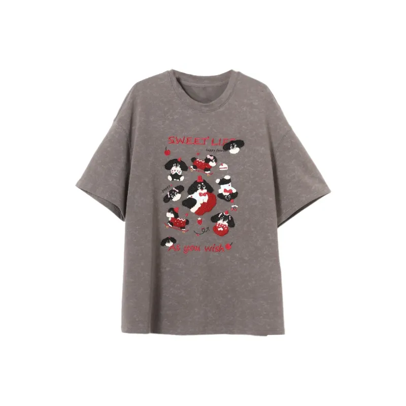 SETIROM T Shirts Women's Gray-0