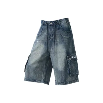 DUKE+DEXTER Denim Shorts Unisex Blue