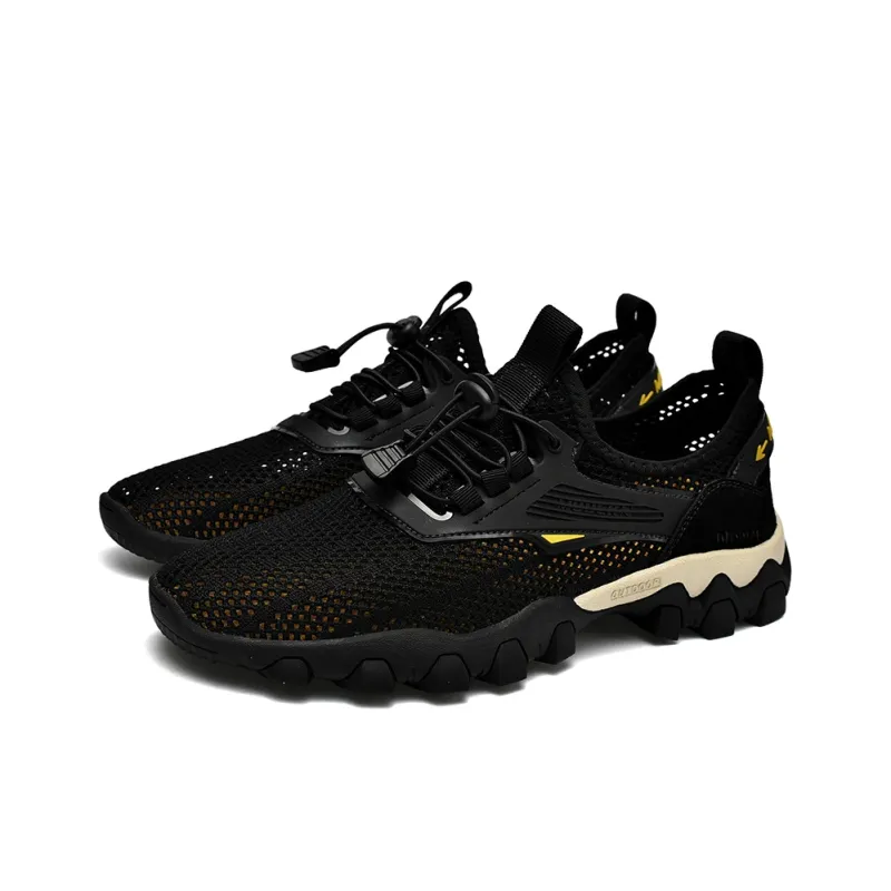 Wen Nai Casual Shoes Men's Black-2