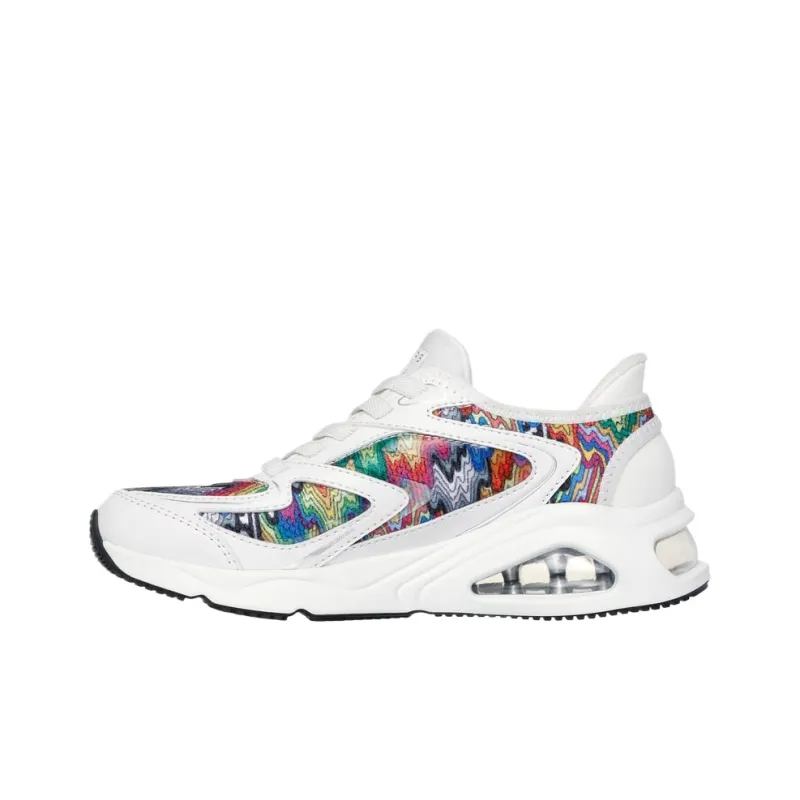 Jen Stark x Skechers Mid Top Casual Shoes Women's White-2