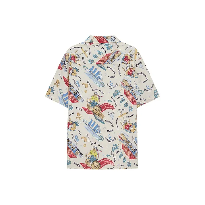 Teenie Weenie Men Shirts Unisex Apricot-1