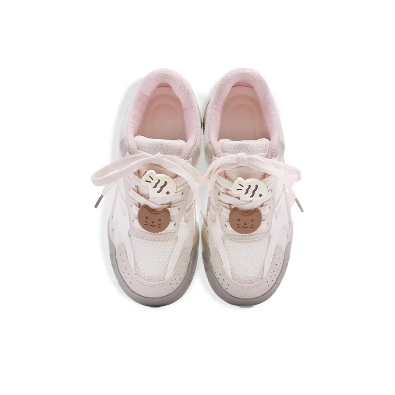 SHUXIAOBEI Cushioning, Wear Resistant Low Top Skateboard Shoes Women's-1