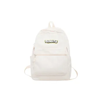 WICKBUEN Nylon Backpack Regular Unisex Red/White/Black/Green