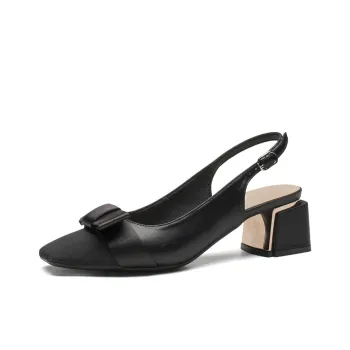 TADSW Block Heel High Heels Women's