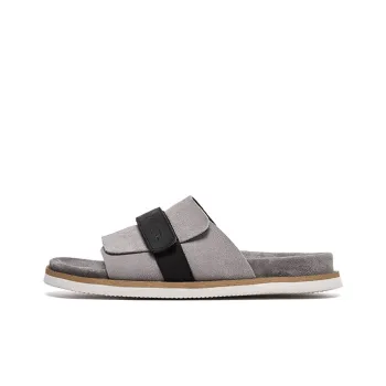 Lee Cooper EVA Leather Patchwork Slip Resistant Slide Slippers Men's