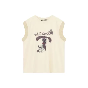 ABCMININ T Shirts Women's Apricot
