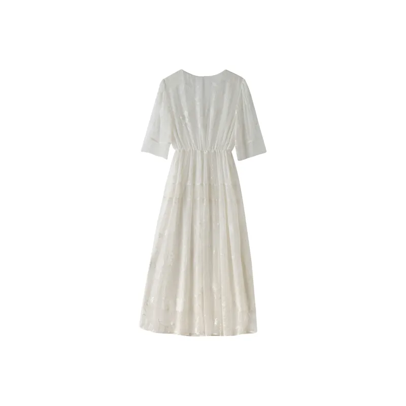 To The West Short Sleeved Dress Women's-8