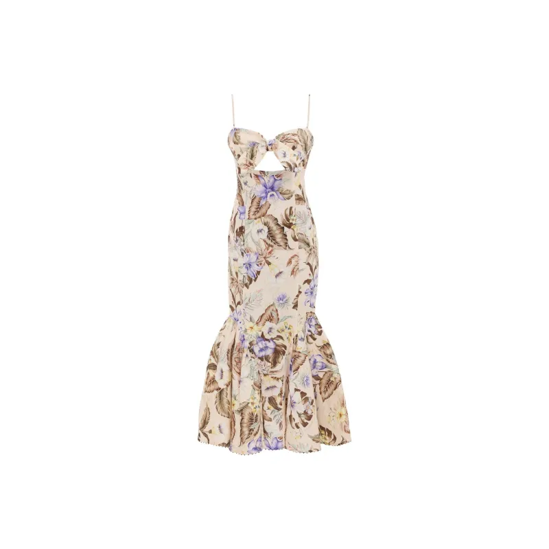 Zimmermann SS25 Slip Dress Women's Multicolor-0