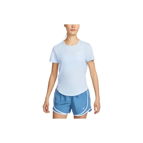 Nike Dri Fit Regular T Shirt Women's Light Blue
