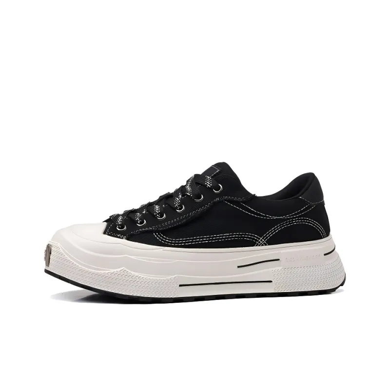 Ignition Low Top Skateboard Shoes Men's Black-0